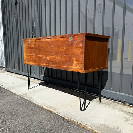 60s Lane Box shelf with legs