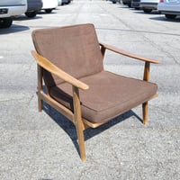 60s Brown arm chair