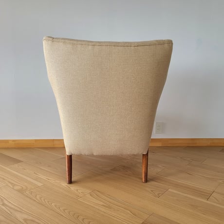 50s Kurt Olsen   Wingback Lounge Chair in Teak