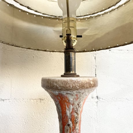 70s Fat lava table lamp