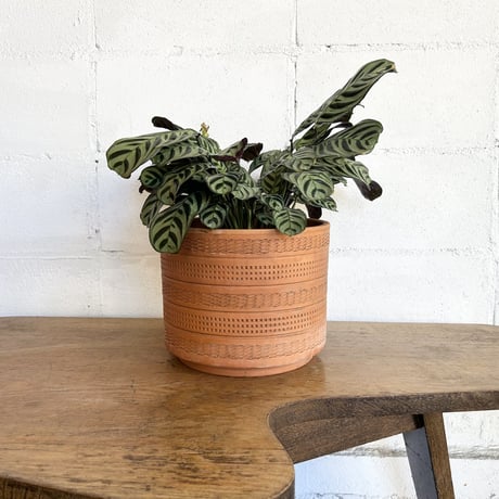 70s Italian terracotta pot