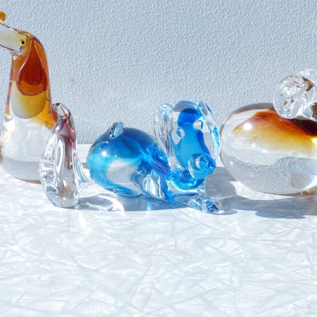 Crystal glass sheep