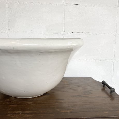 70s White bowl