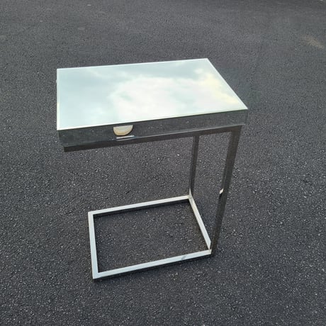 70s Hollywood regency mirror table