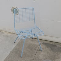 50s wire chair by John Keal for Pacific Iron Products,