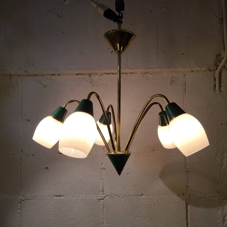 50s Germany sputnik lamp