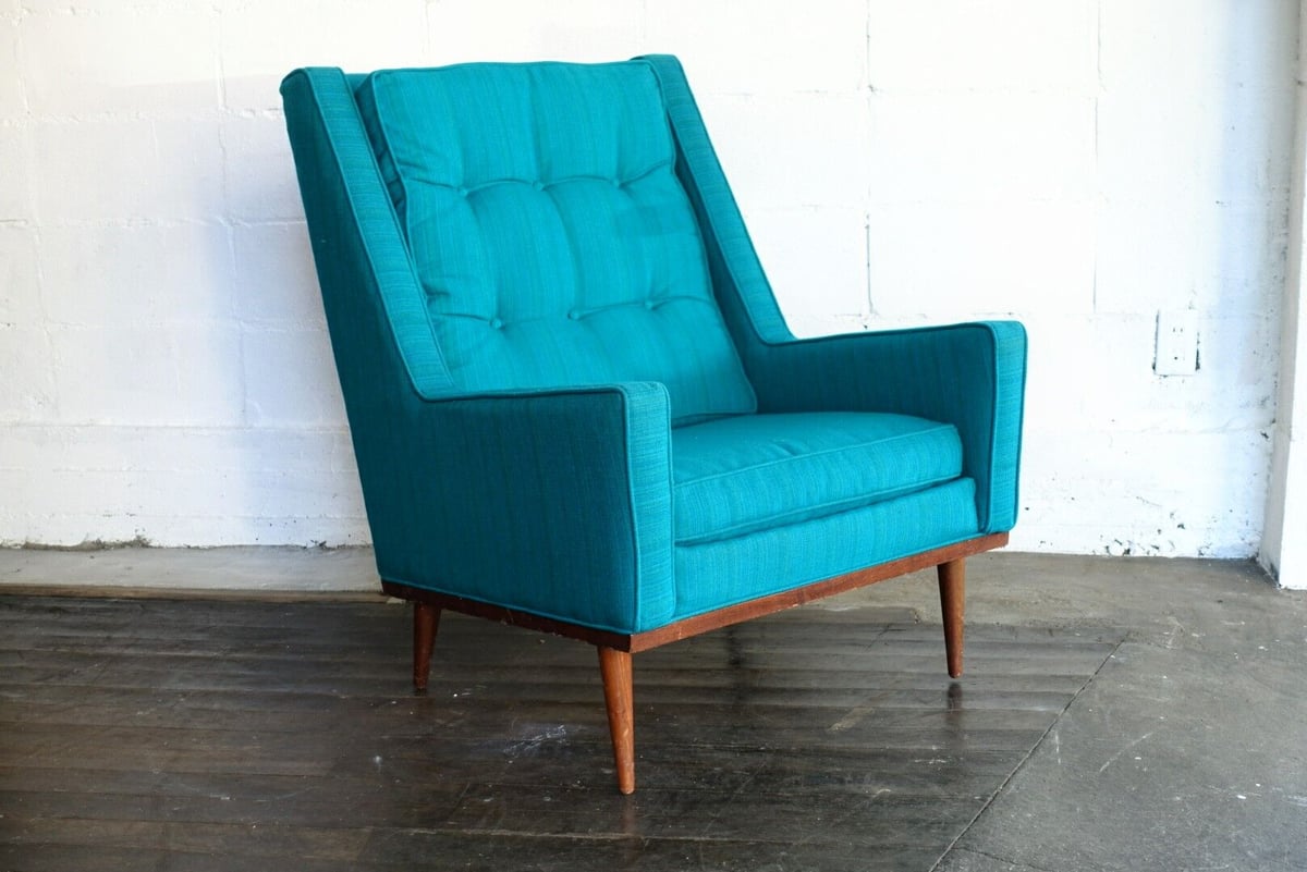 60年代　Milo baughman　シングルソファ　デッドストック　ビンテージ 60年代Milo baughmanシングルソファデッドストックビンテージ