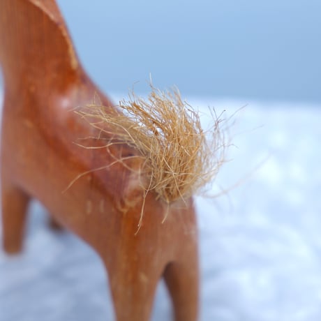 70s Wood Horse