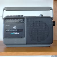 90s GE Radio cassette boombox