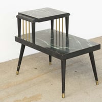 60s Side table black