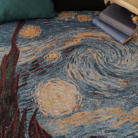 80s Van Gogh Rug