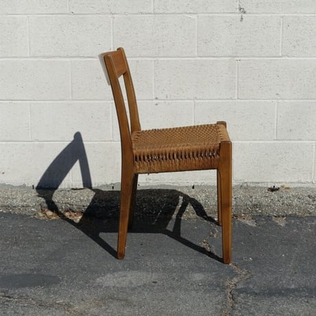 70s Papercord chair set