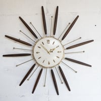 60s Sunburst clock