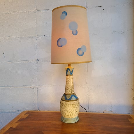 60s  Blue  Polka dots  lamp