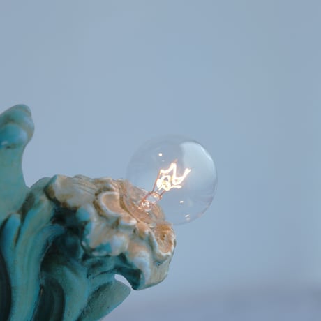 50s Fiber glass lamp