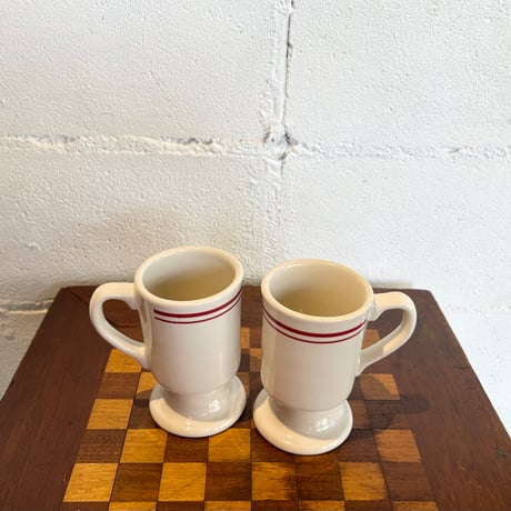 70s Raspberry pink mug