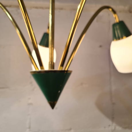 50s Germany sputnik lamp