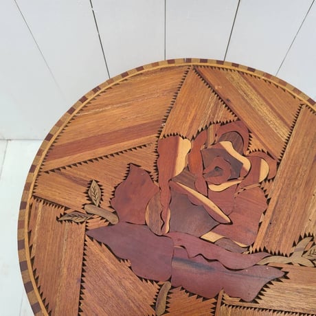 70s Mexican　Rose low table