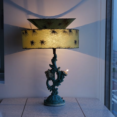 50s Fiber glass lamp