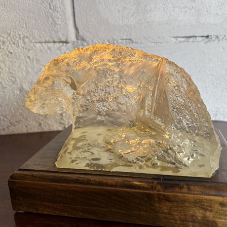70s Wave lamp