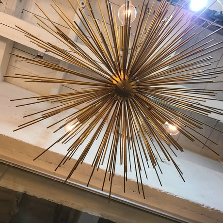 60s Sunburst Sputnik lamp
