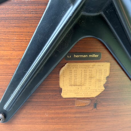 70s Eames chair & ottoman