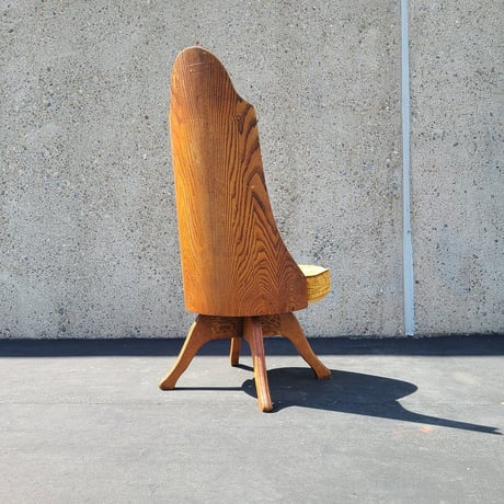 40s Hollywood regency swivel chair
