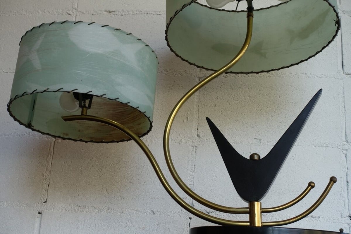 ランプシェード　アメリカ　USA製　50s ミッドセンチュリー　マジェスティック ランプシェード アメリカ USA製 50s ミッドセンチュリー マジェスティック