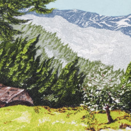 80s Moutain Rug
