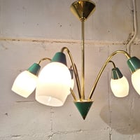 50s Germany sputnik lamp