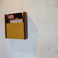 70s Wall book stand