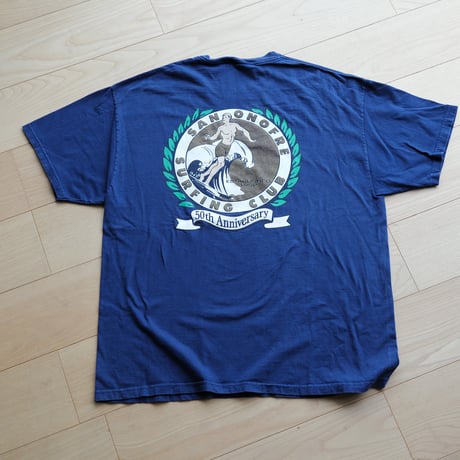 90s San Onofre Surfing Club T Shirt 50th Navy  XL