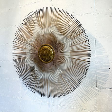 70s Casa Devall Brass wall Art