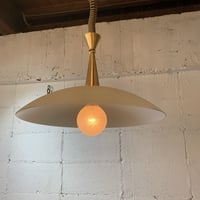 70s Bankamp Ufo glass lamp