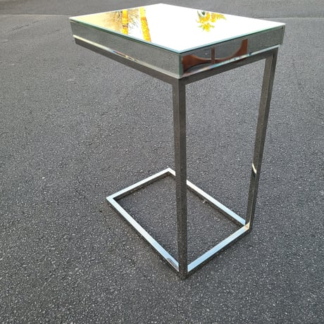 70s Hollywood regency mirror table