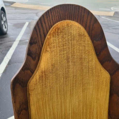 40s Hollywood regency swivel chair