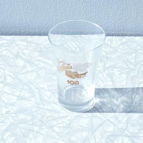 80s Coke 100year glass