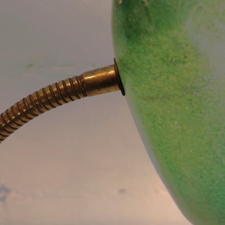 50s Green Fiber glass lamp