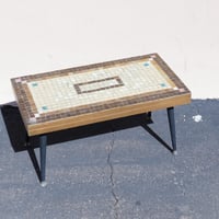 60s Carifornia tile side table