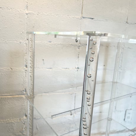 90s Acryl shelf wagon