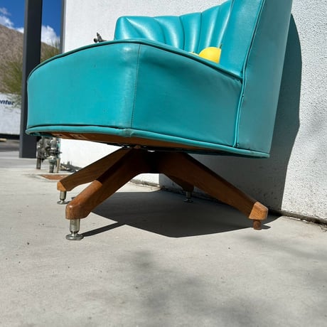 50s swivel mermaid chair