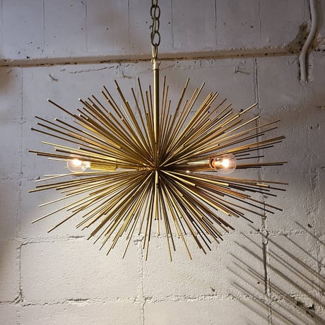 60s Sunburst Sputnik lamp