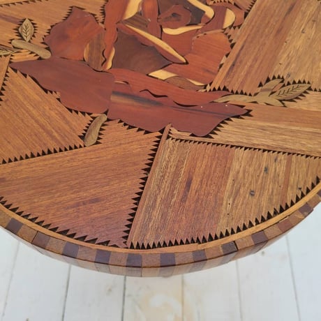 70s Mexican　Rose low table