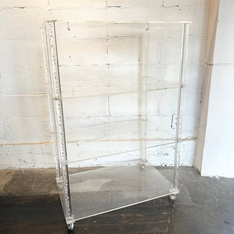 90s Acryl shelf wagon