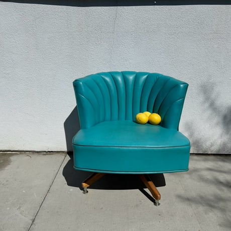 50s swivel mermaid chair