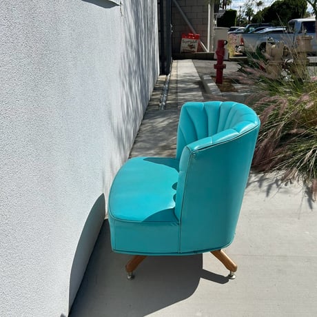 50s swivel mermaid chair