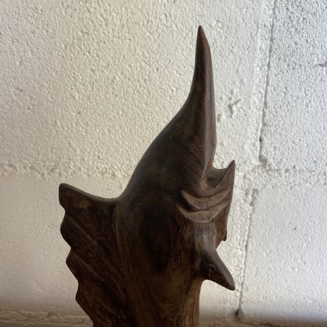 70s Wooden shark