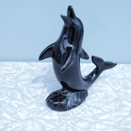 70s ceramic Dolphin black