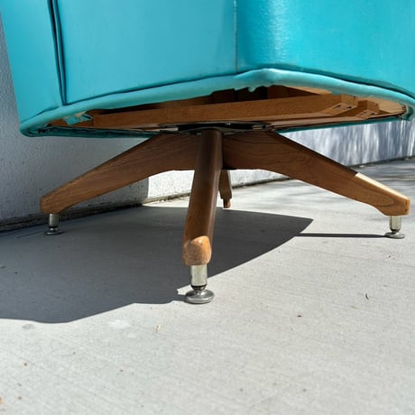 50s swivel mermaid chair