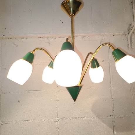 50s Germany sputnik lamp